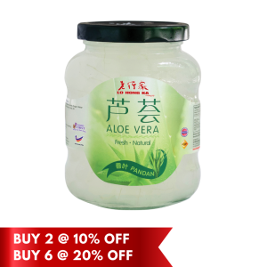 Lo Hong Ka Aloe Vera Pandan 350g