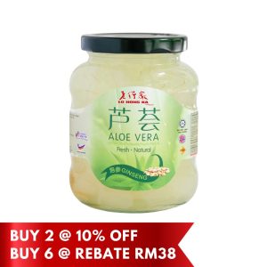 [回馈特惠] 老行家泡参芦荟 350g