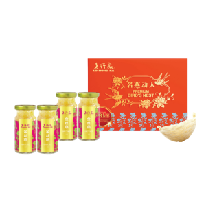老行家鲜炖金丝燕礼盒 (150g x 4瓶)