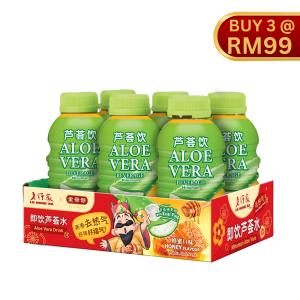 Lo Hong Ka Aloe Vera Drink Honey 285ml x 6btls