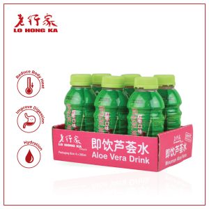 Lo Hong Ka Aloe Vera Drink Red Dates 285ml x 6btls