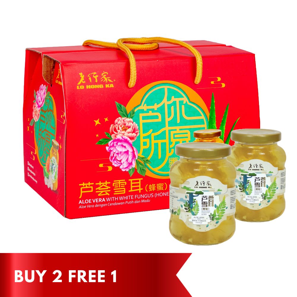 老行家芦荟雪耳 (蜂蜜) 220g x 4瓶