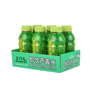 [Buy 3 @ RM99] Lo Hong Ka Aloe Vera Drink Honey 285ml x 6btls