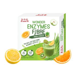 Lo Hong Ka Wonder Enzyme Fiber Plus Wheatgrass 12g x (12’s + 2’s)